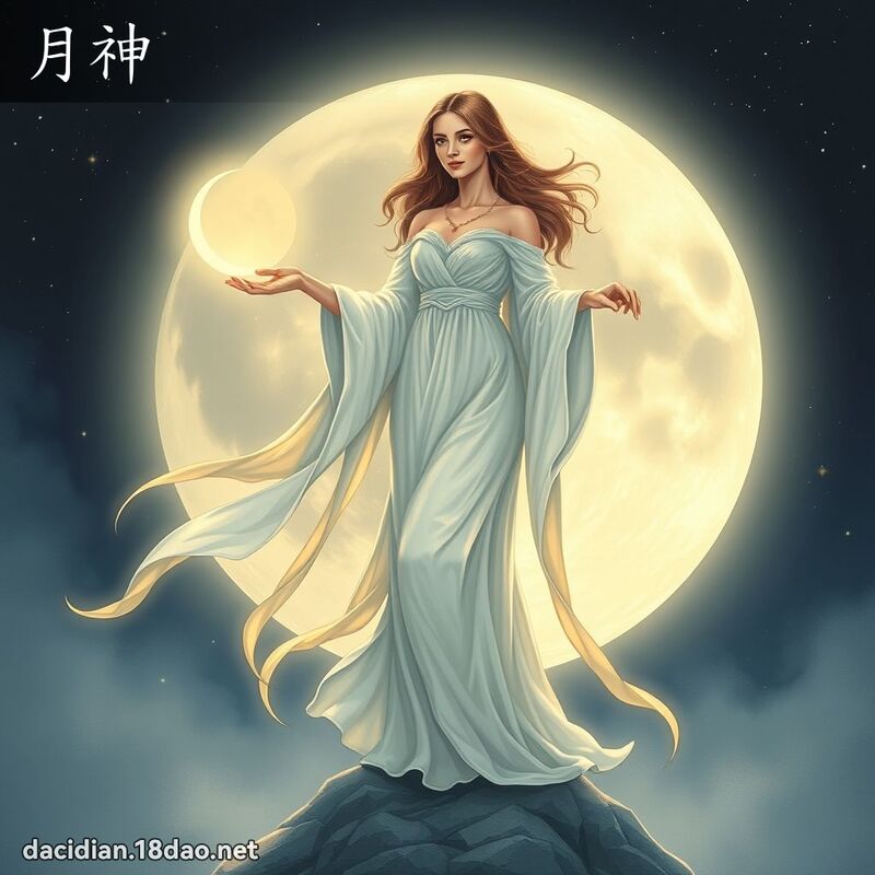 月神 - 國語大辭典配圖