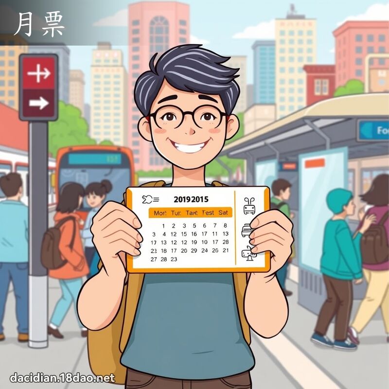 月票 - 國語大辭典配圖