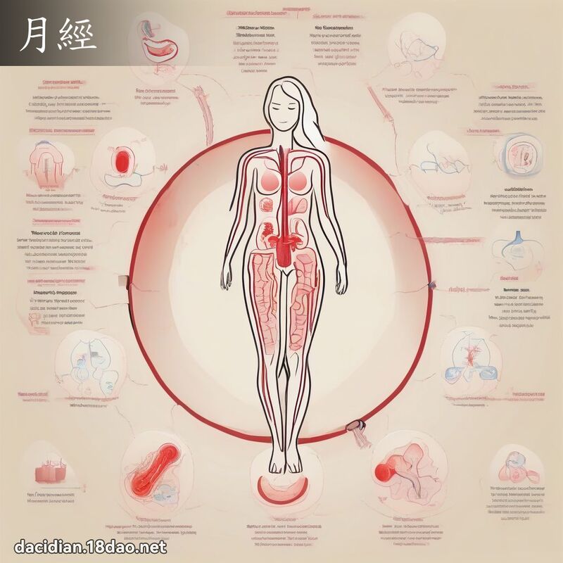 月經 - 國語大辭典配圖