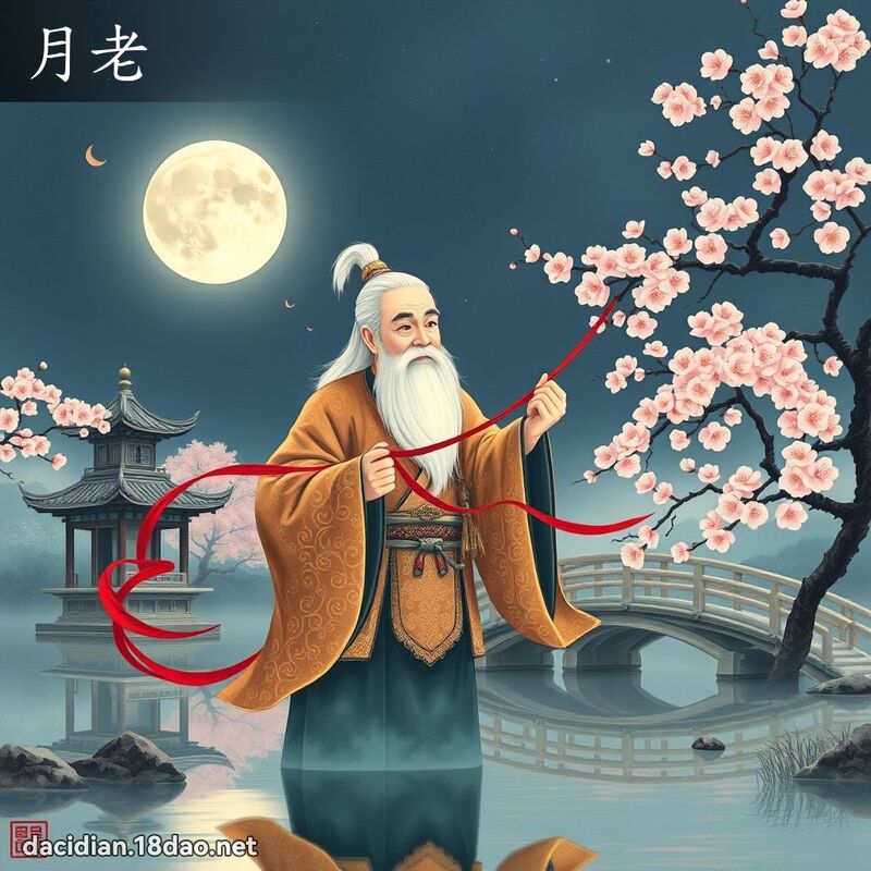 月老 - 國語大辭典配圖