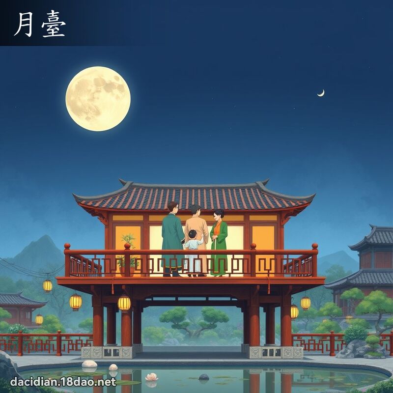 月臺 - 國語大辭典配圖