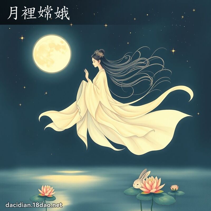 月裡嫦娥 - 國語大辭典配圖