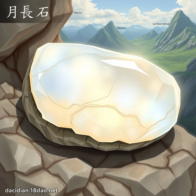 月長石 - 國語大辭典配圖