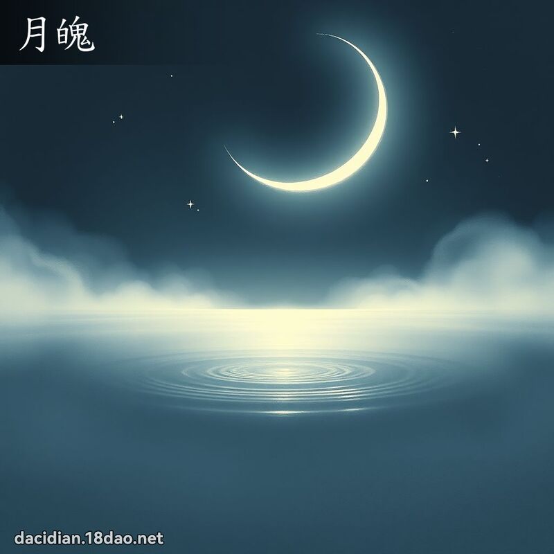 月魄 - 國語大辭典配圖
