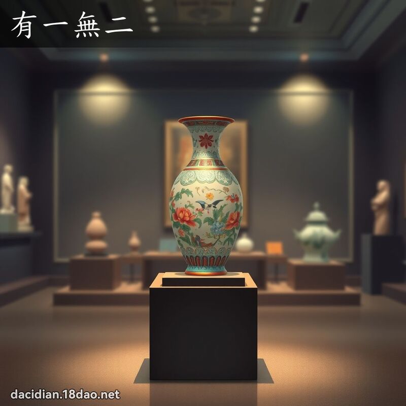 有一無二 - 國語大辭典配圖