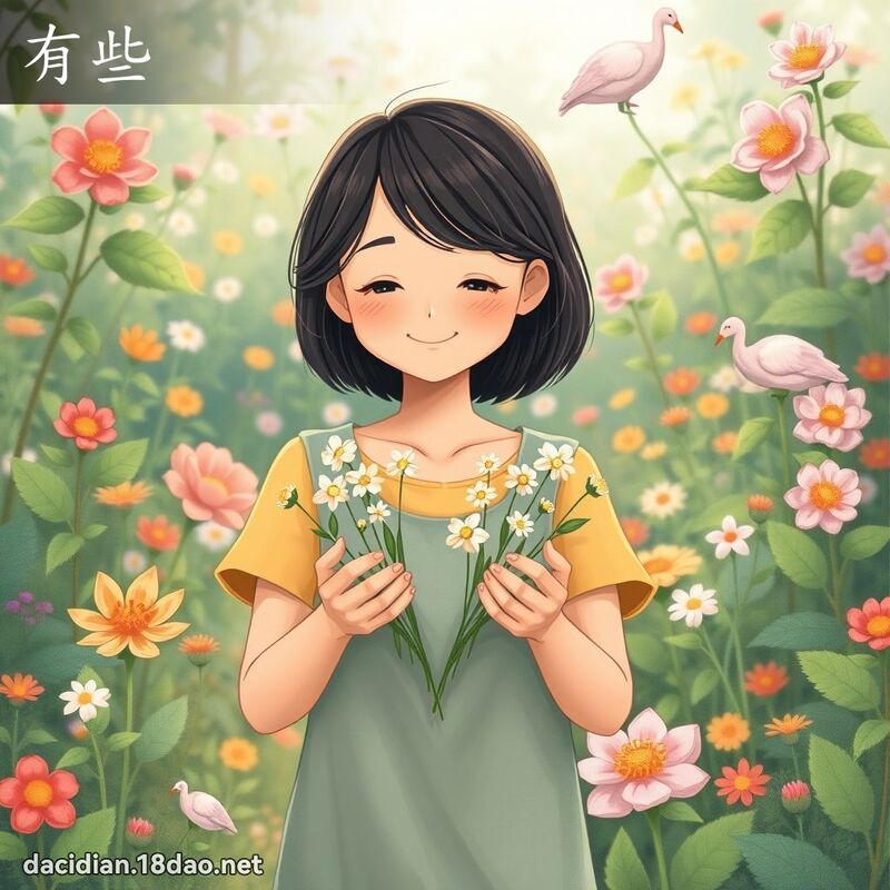 有些 - 國語大辭典配圖