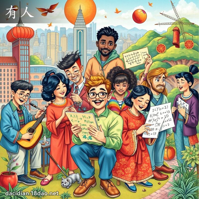 有人 - 国语大辞典配图