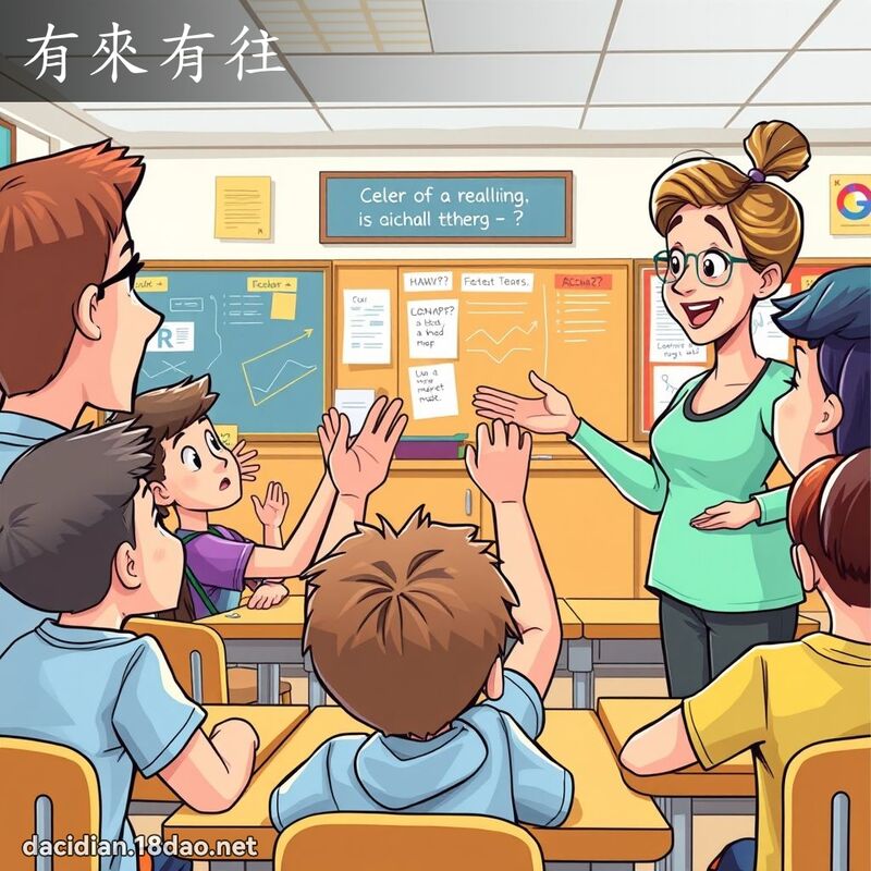 有來有往 - 國語大辭典配圖