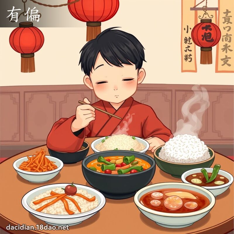 有偏 - 國語大辭典配圖