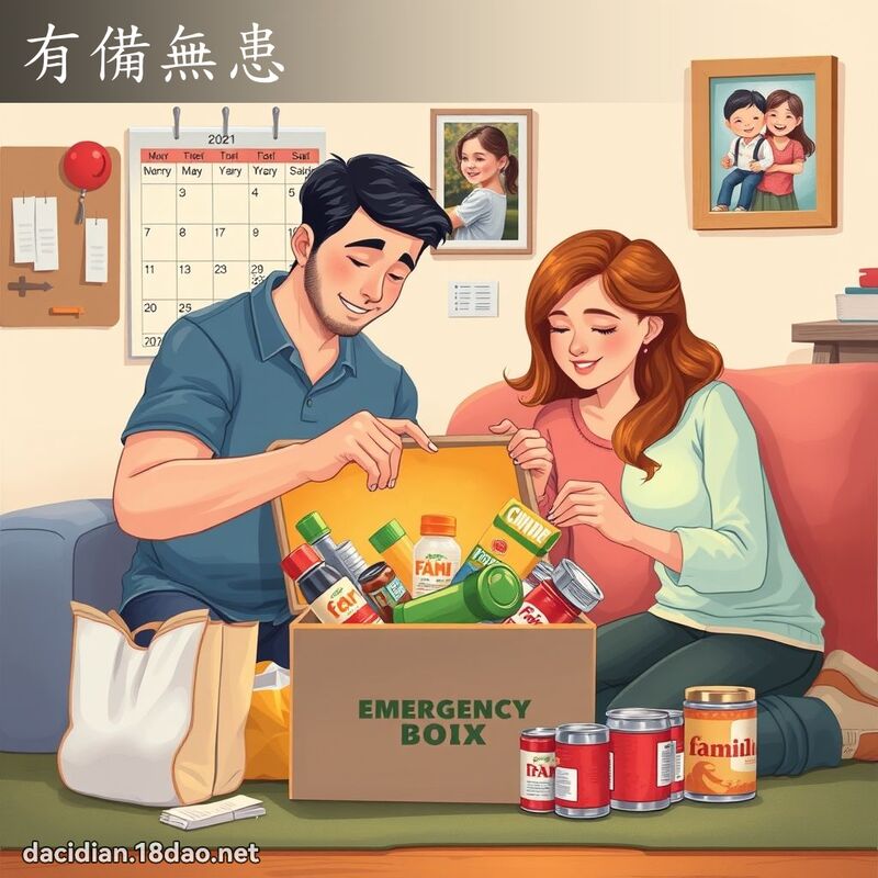 有备无患 - 国语大辞典配图