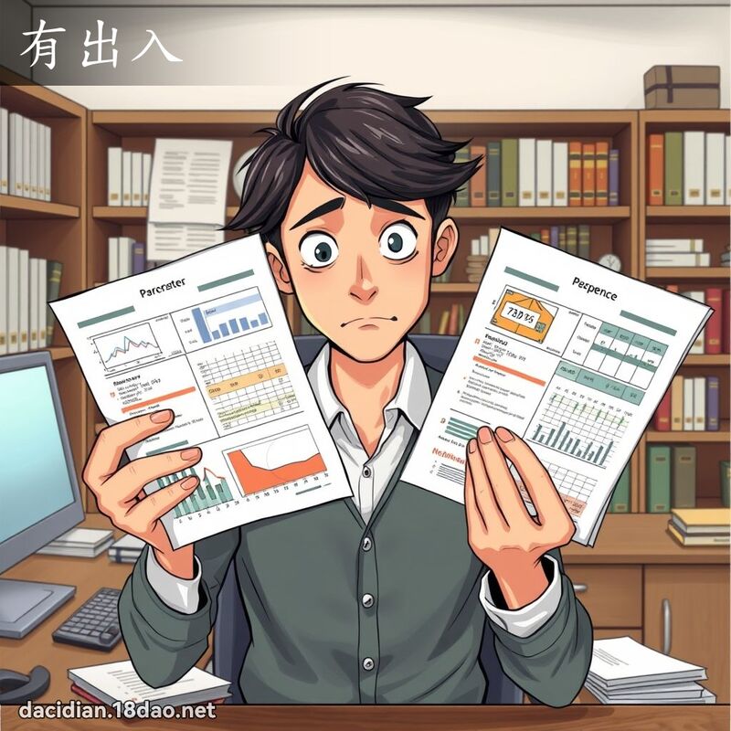有出入 - 國語大辭典配圖