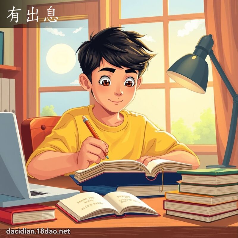 有出息 - 國語大辭典配圖