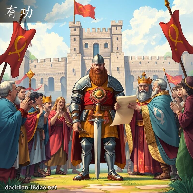 有功 - 国语大辞典配图