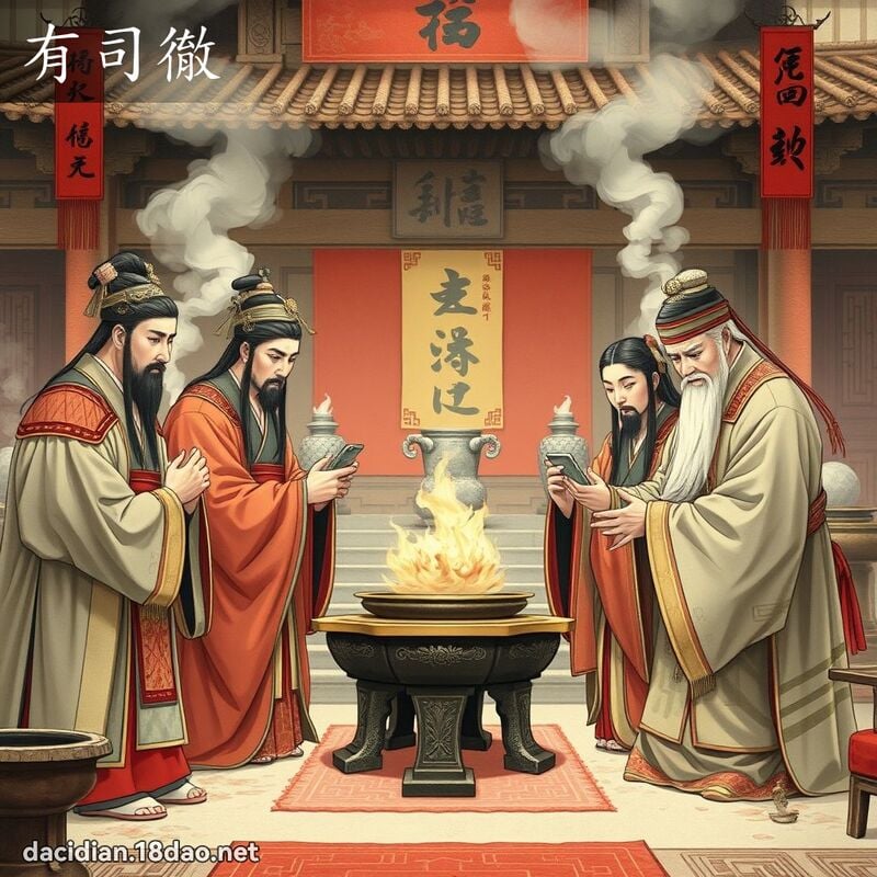 有司彻 - 国语大辞典配图