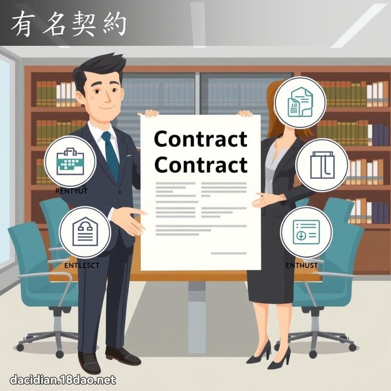 有名契约 - 国语大辞典配图