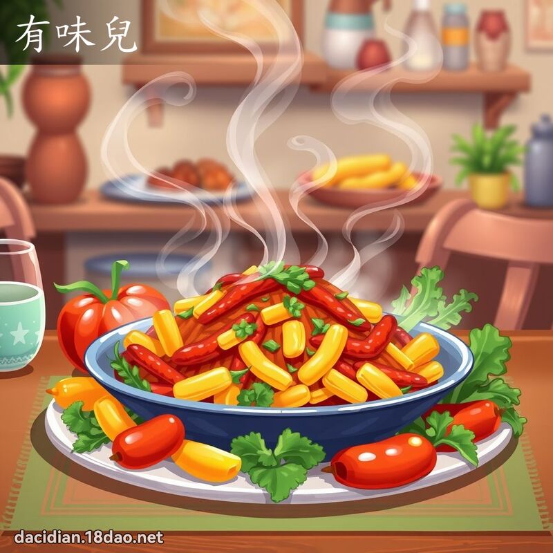 有味兒 - 國語大辭典配圖