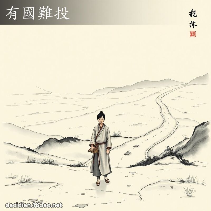 有國難投 - 國語大辭典配圖