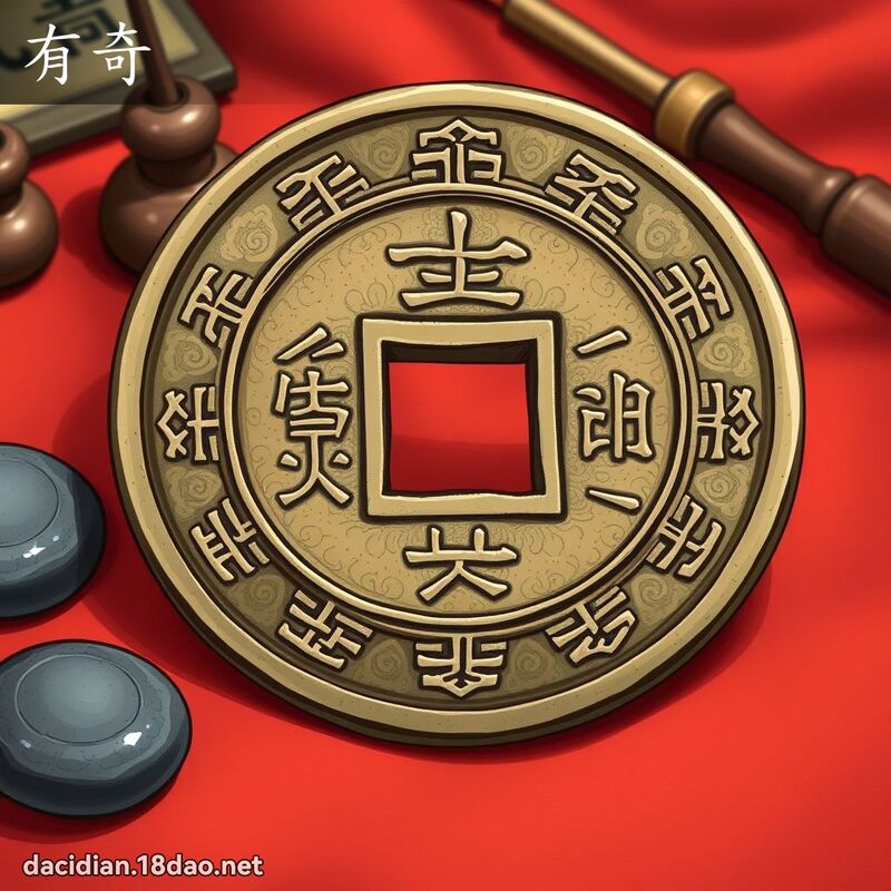 有奇 - 国语大辞典配图
