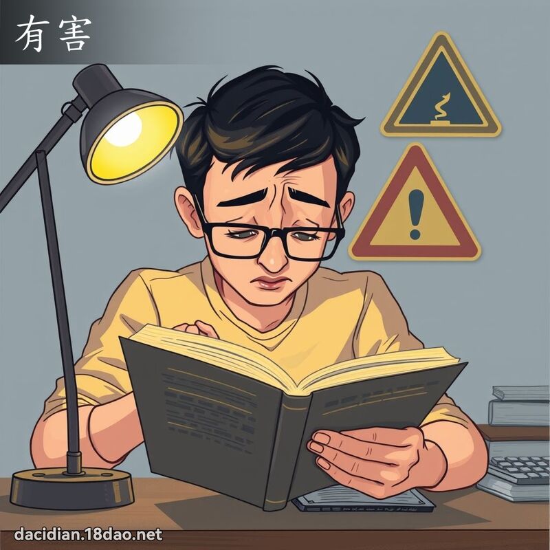 有害 - 国语大辞典配图