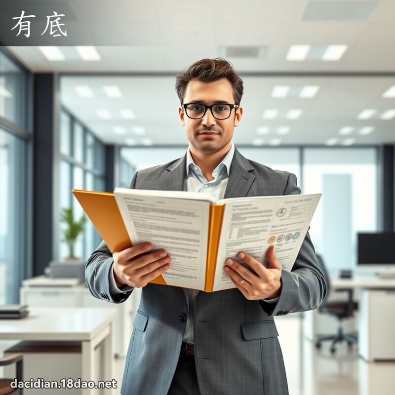 有底 - 國語大辭典配圖