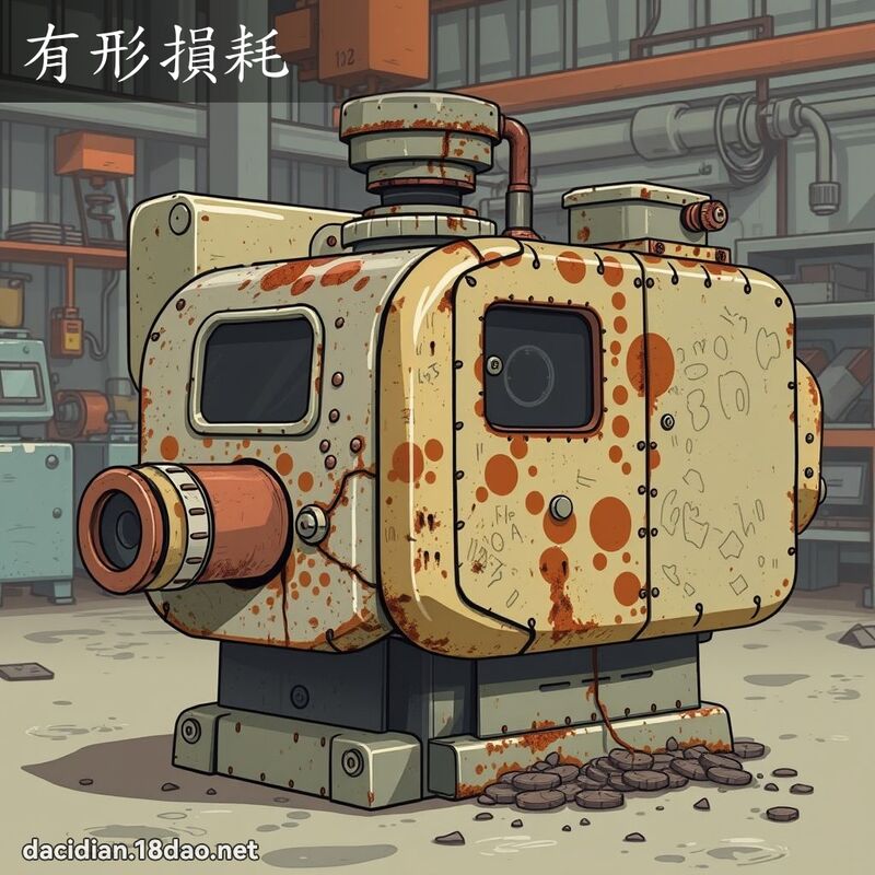 有形損耗 - 國語大辭典配圖