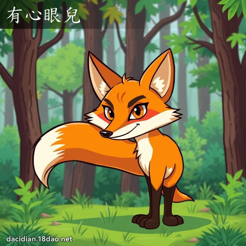 有心眼儿 - 国语大辞典配图