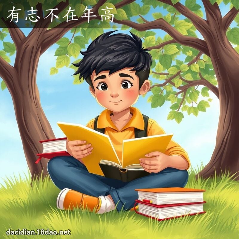 有志不在年高 - 國語大辭典配圖