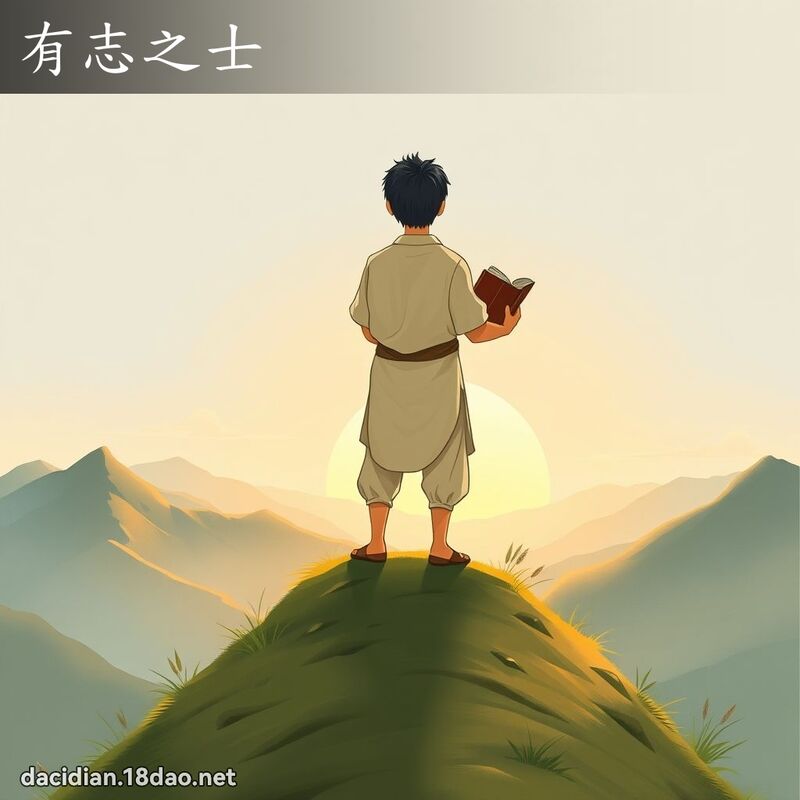 有志之士 - 國語大辭典配圖