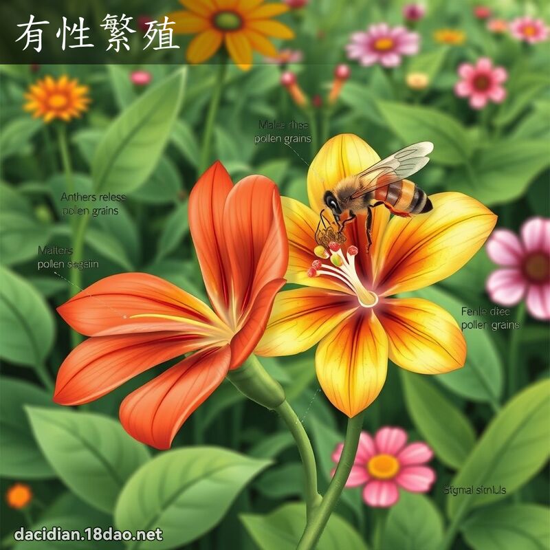 有性繁殖 - 國語大辭典配圖