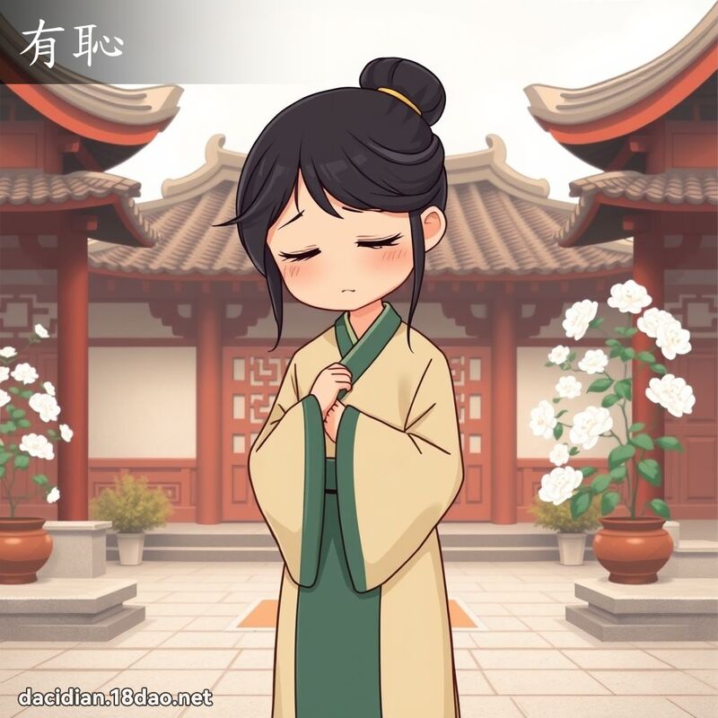 有恥 - 國語大辭典配圖