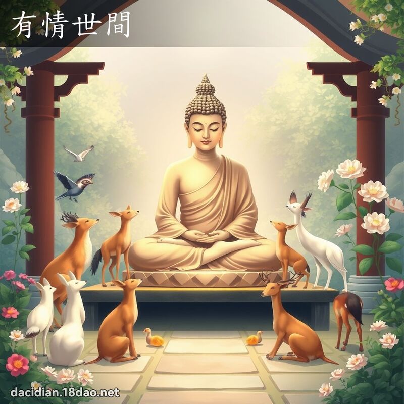 有情世间 - 国语大辞典配图
