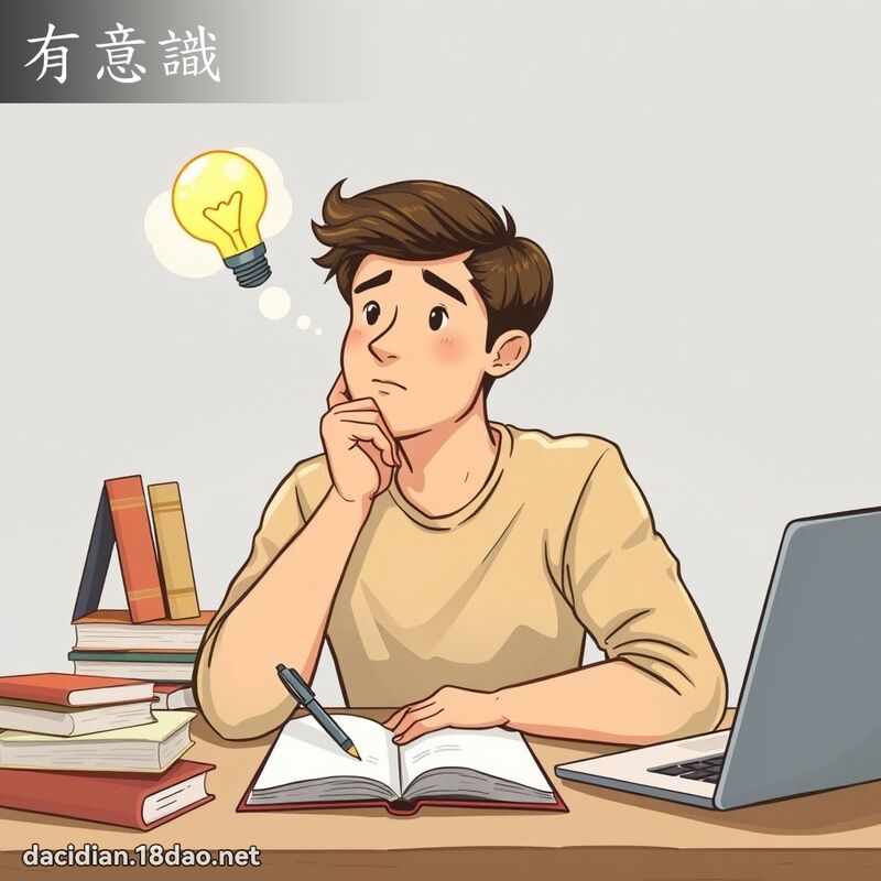 有意识 - 国语大辞典配图