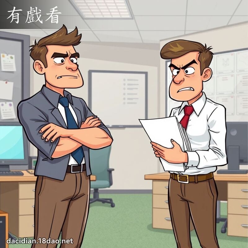 有戏看 - 国语大辞典配图