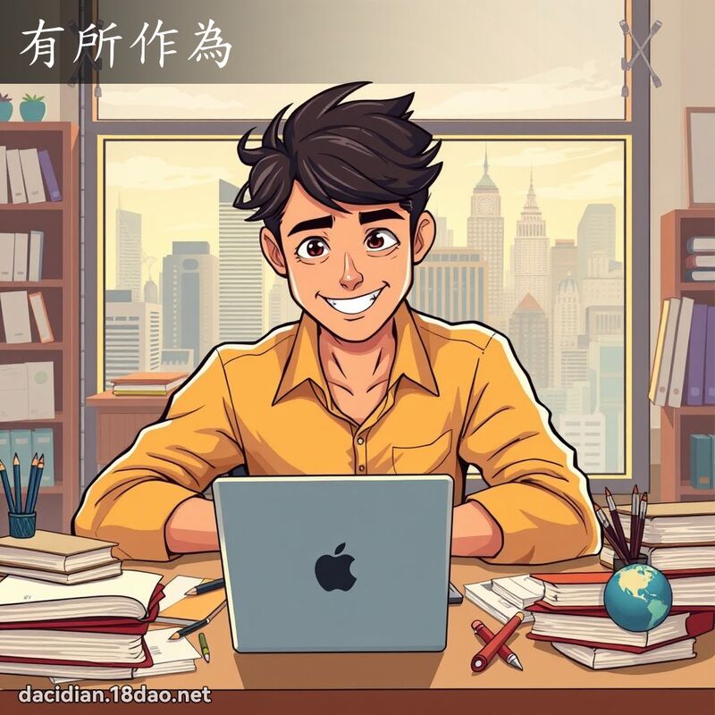 有所作為 - 國語大辭典配圖