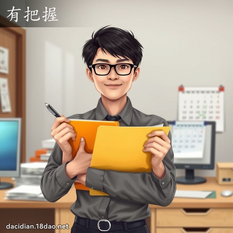 有把握 - 国语大辞典配图