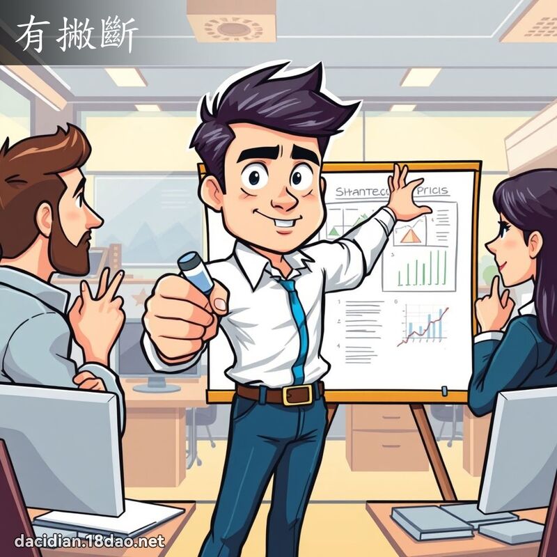 有撇断 - 国语大辞典配图