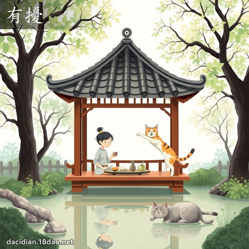 有扰 - 国语大辞典配图
