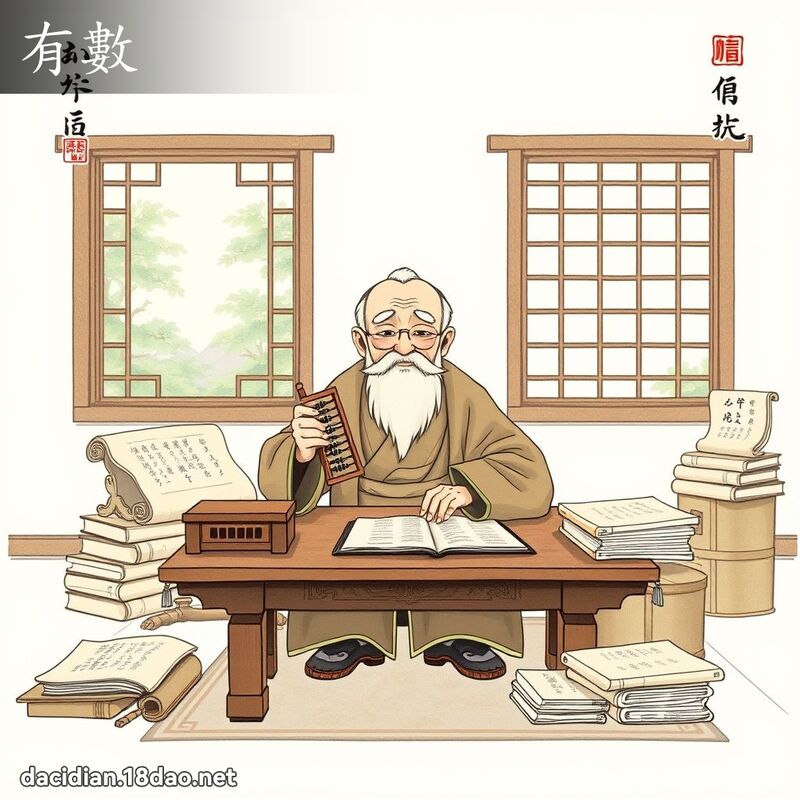 有數 - 國語大辭典配圖