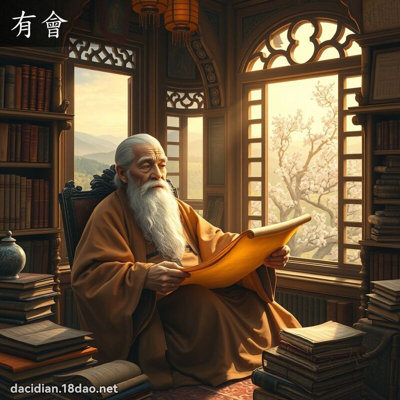 有會 - 國語大辭典配圖