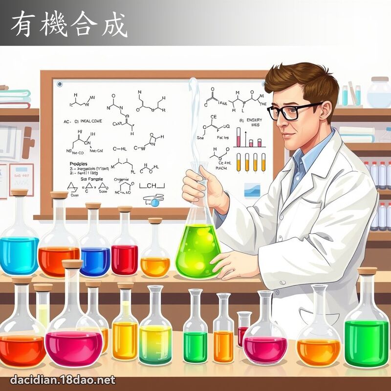 有机合成 - 国语大辞典配图