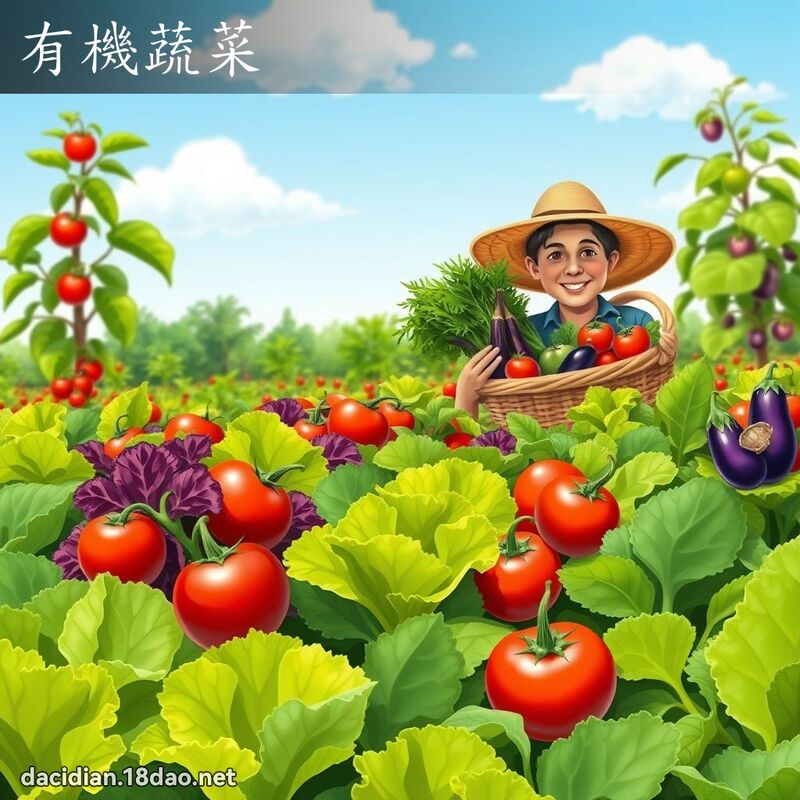 有机蔬菜 - 国语大辞典配图