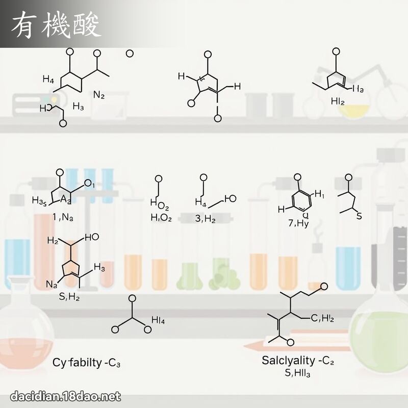 有机酸 - 国语大辞典配图