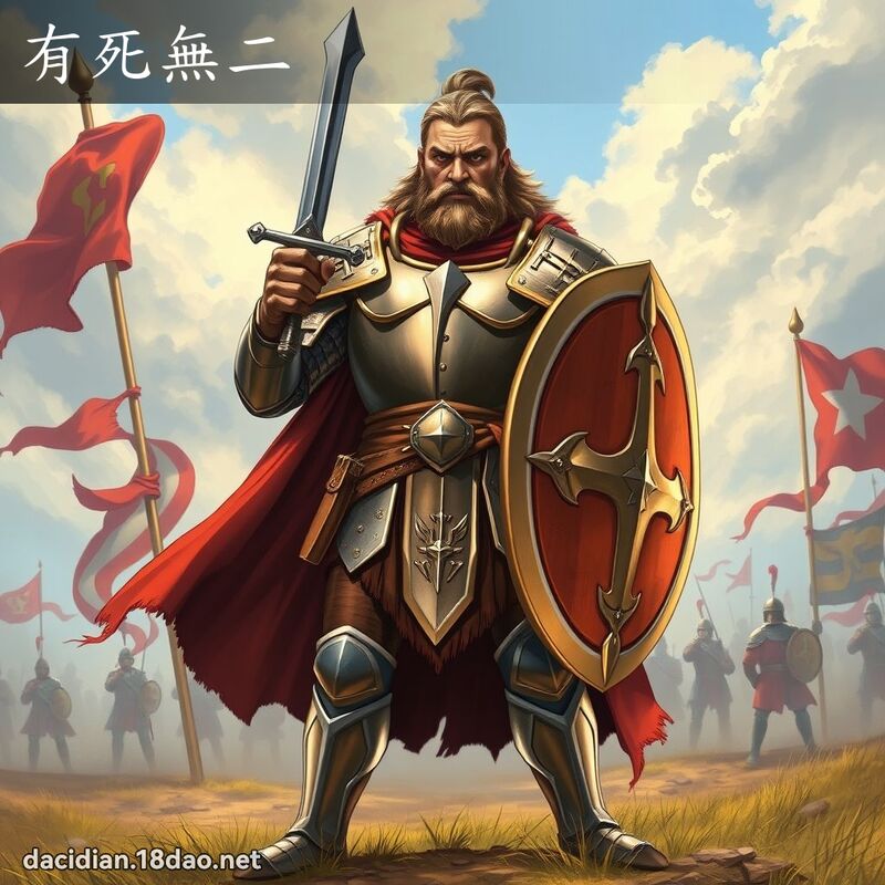 有死無二 - 國語大辭典配圖