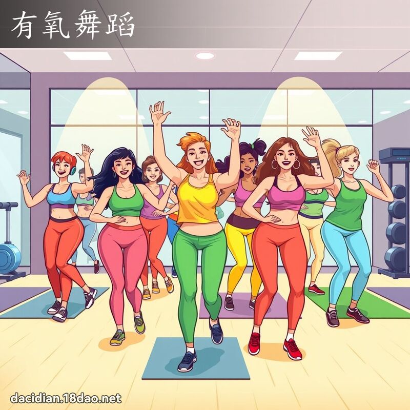 有氧舞蹈 - 国语大辞典配图