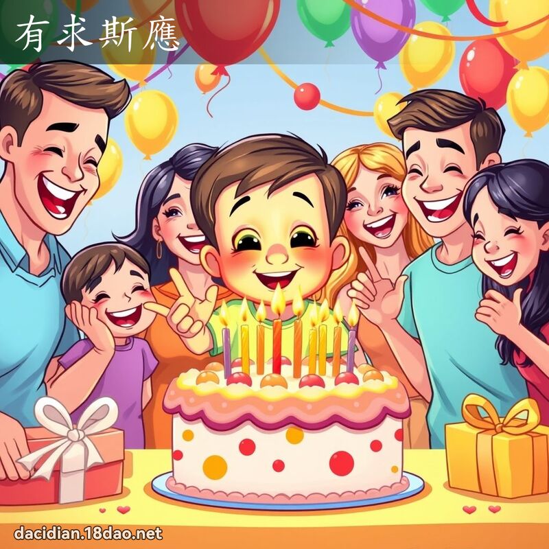 有求斯應 - 國語大辭典配圖