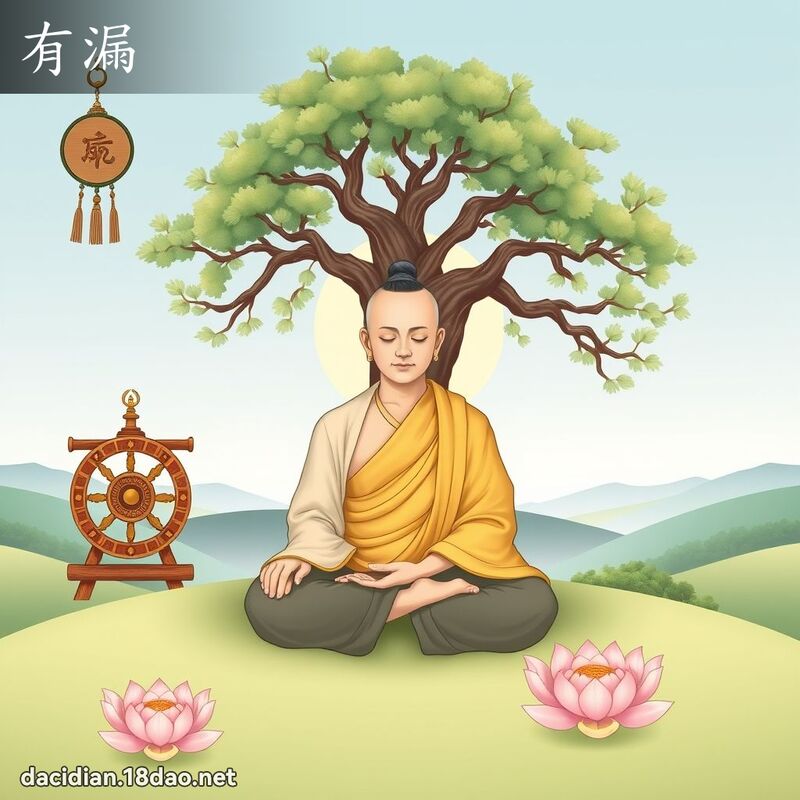有漏 - 国语大辞典配图