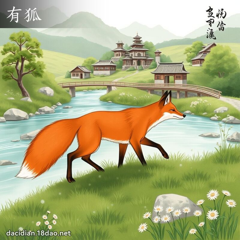 有狐 - 国语大辞典配图