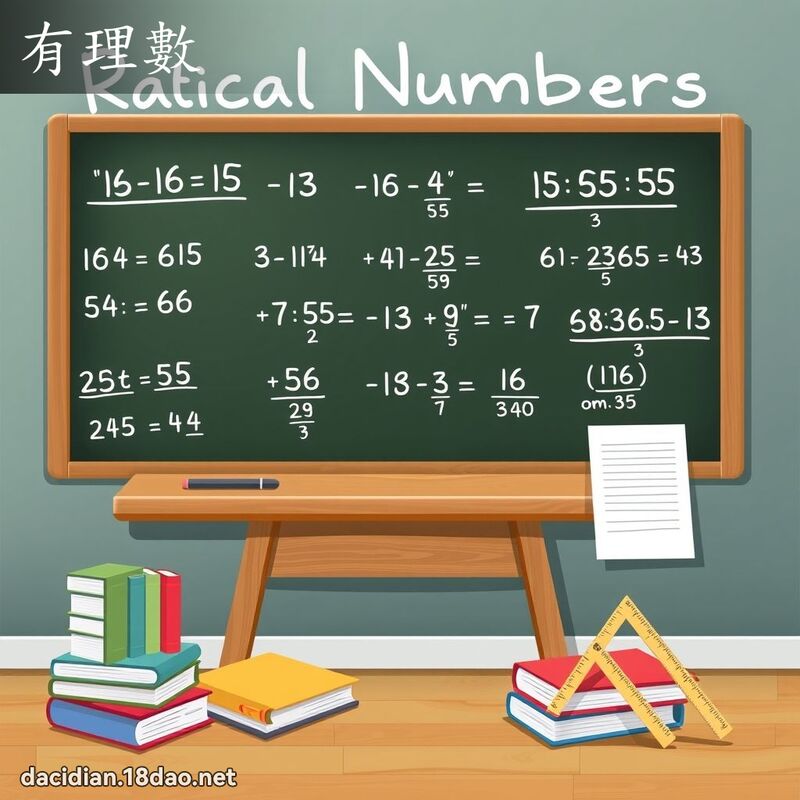 有理數 - 國語大辭典配圖