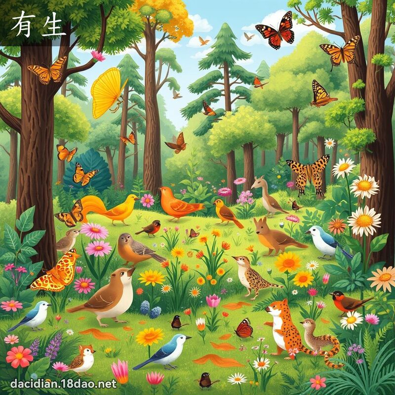 有生 - 国语大辞典配图