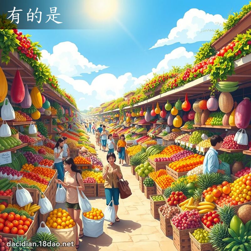有的是 - 国语大辞典配图